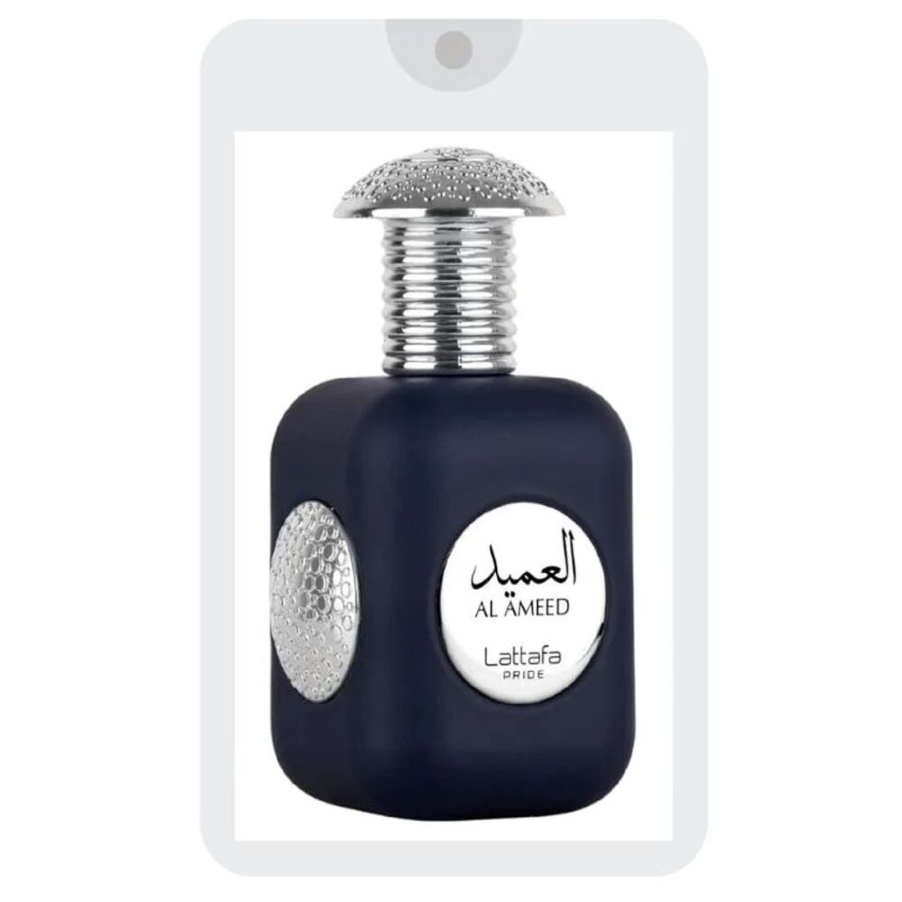 Lattafa Pride Al Ameed Silver Eau de Parfum EDP Spray for Unisex 0.68 oz - New